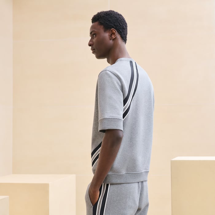 Gris "Run H" T-shirt