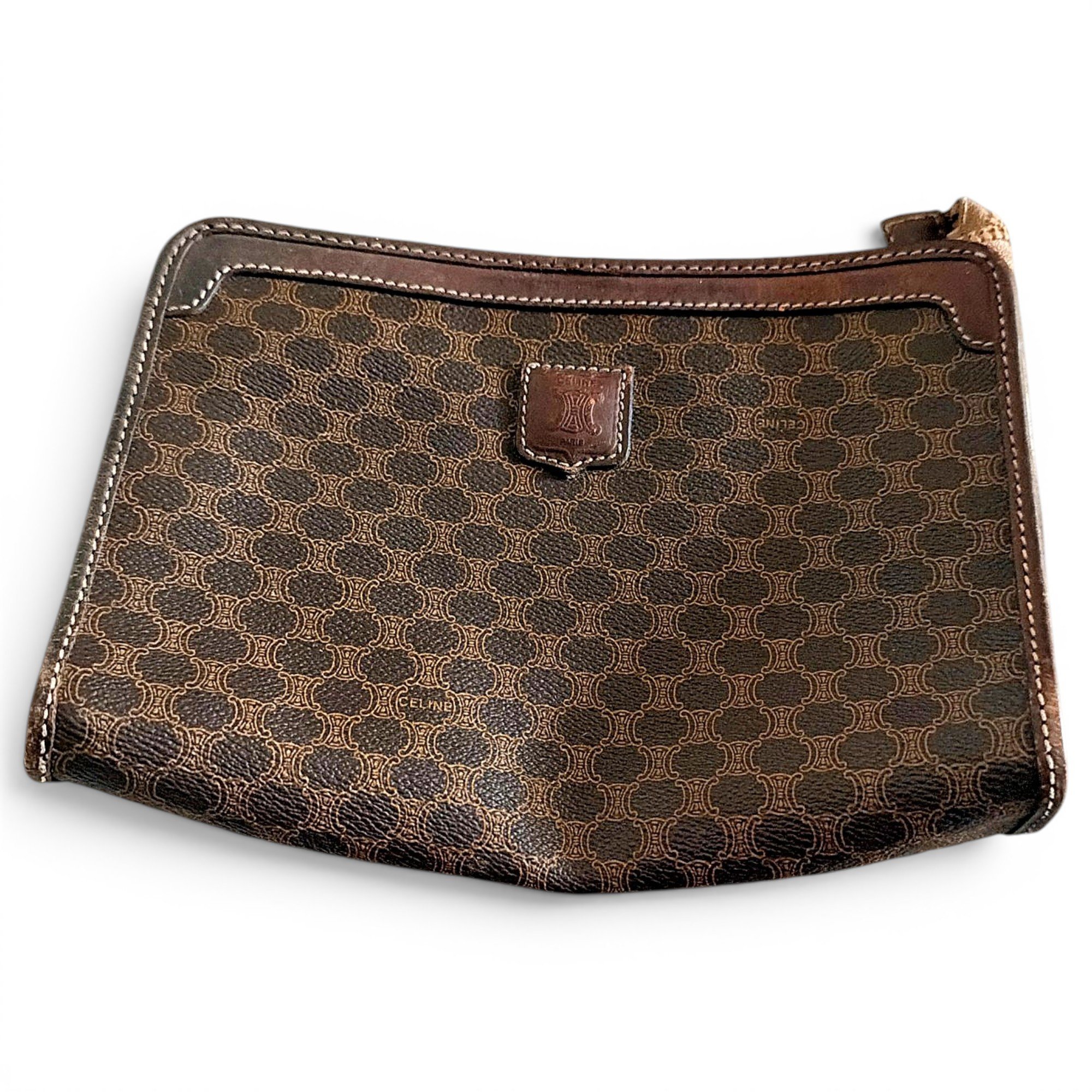 Triomphe Vintage clutch bag
