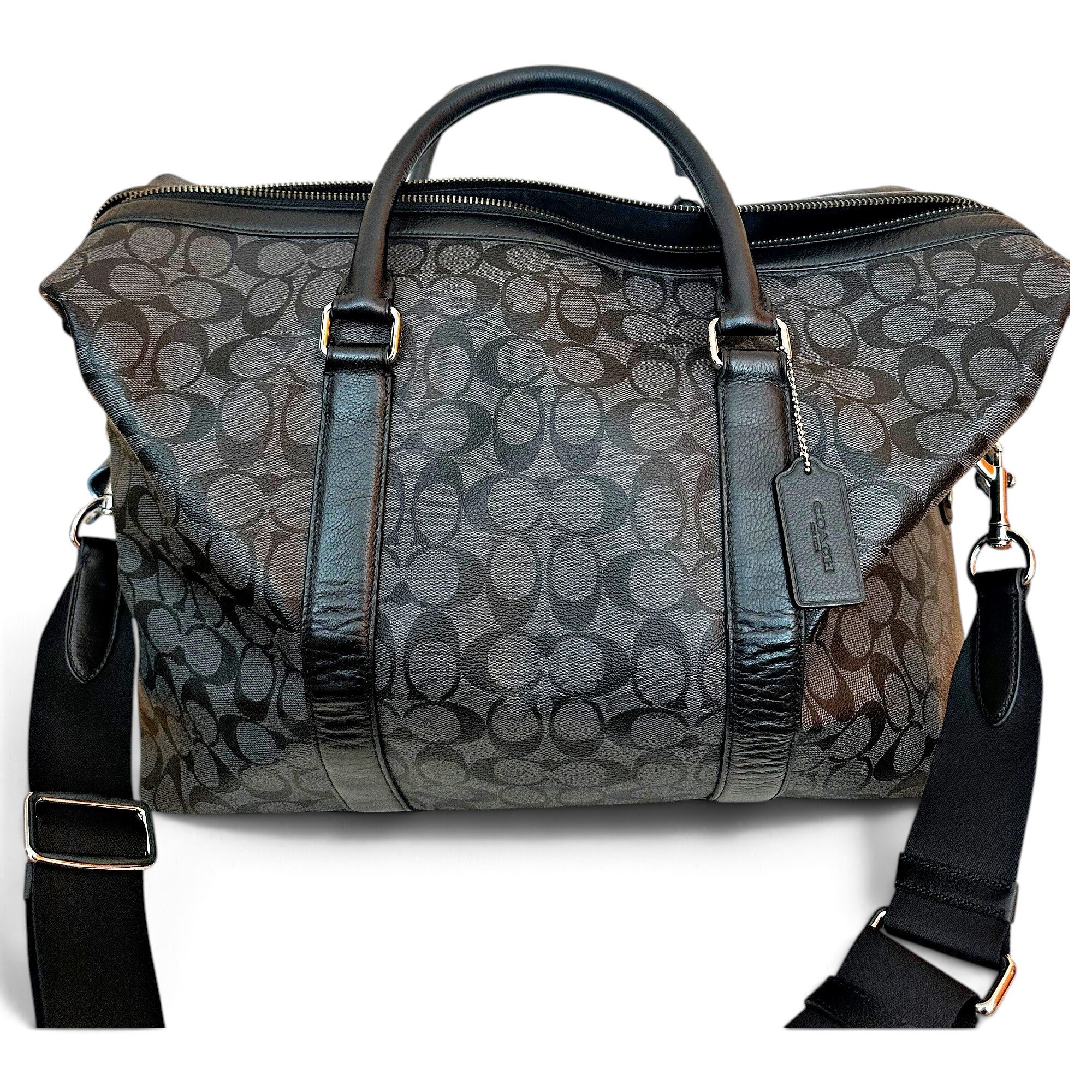 Coach Leather 48h bag