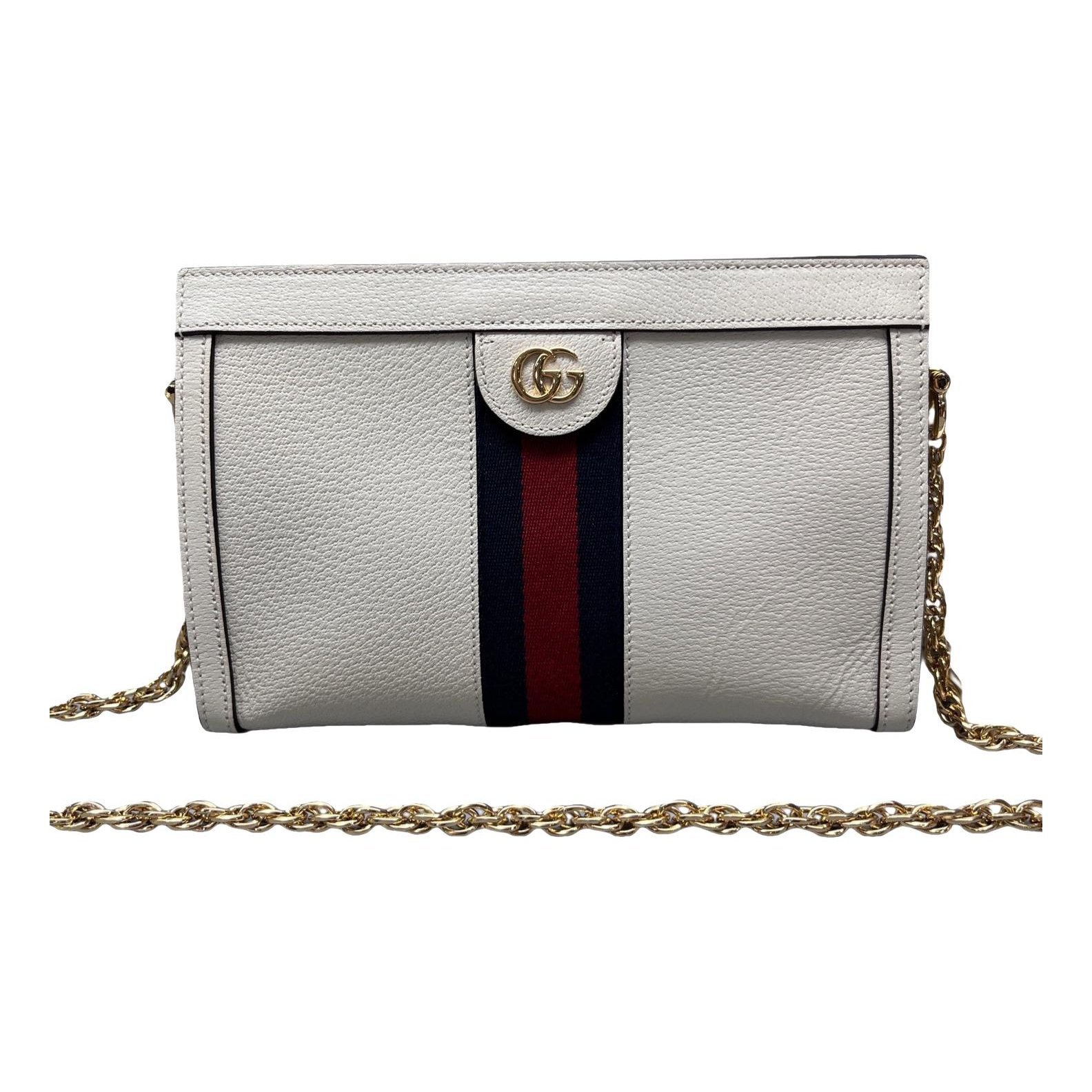 Ophidia Chain leather handbag