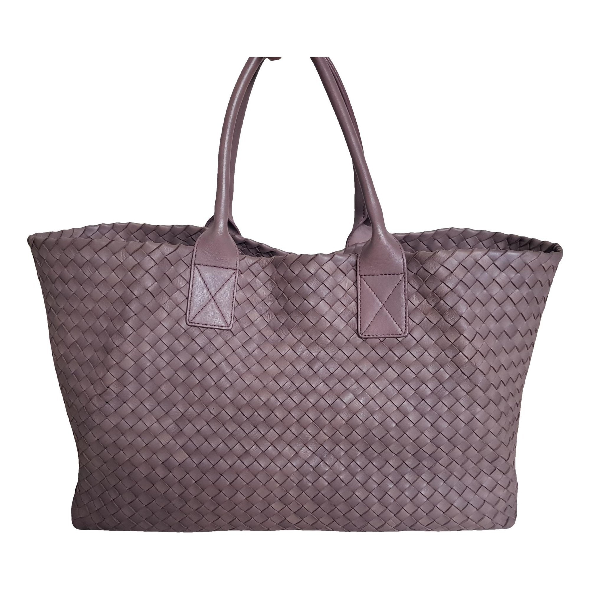 Cabat leather tote