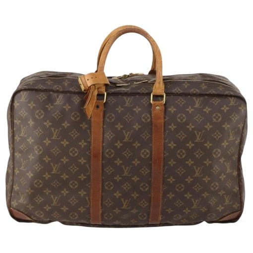 Leather bowling bag