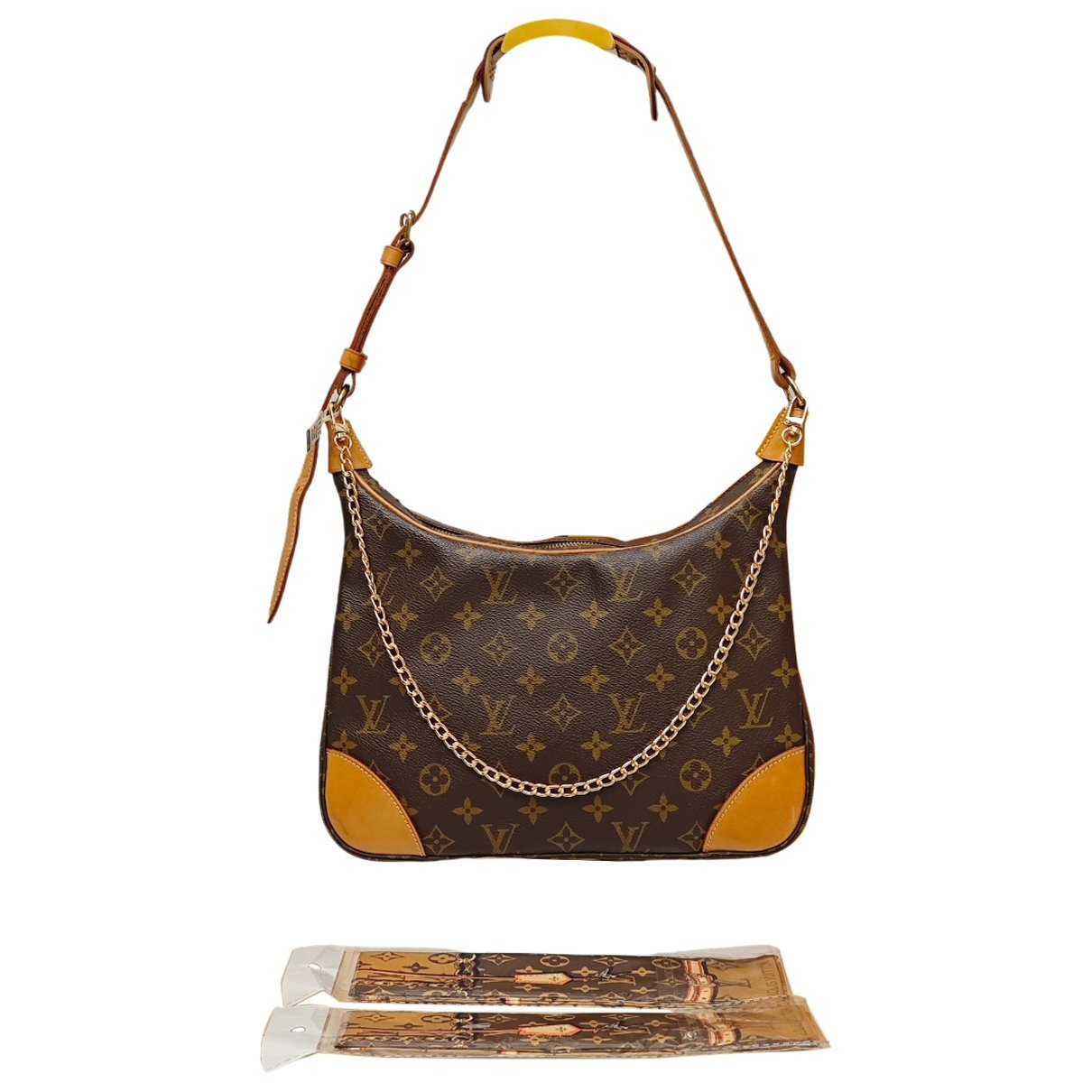 Louis Vuitton Boulogne cloth handbag