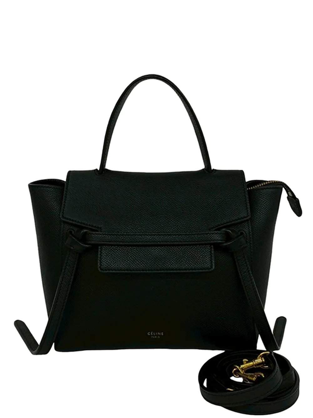 2010-2026 Nano Grained Calfskin Belt Bag satchel