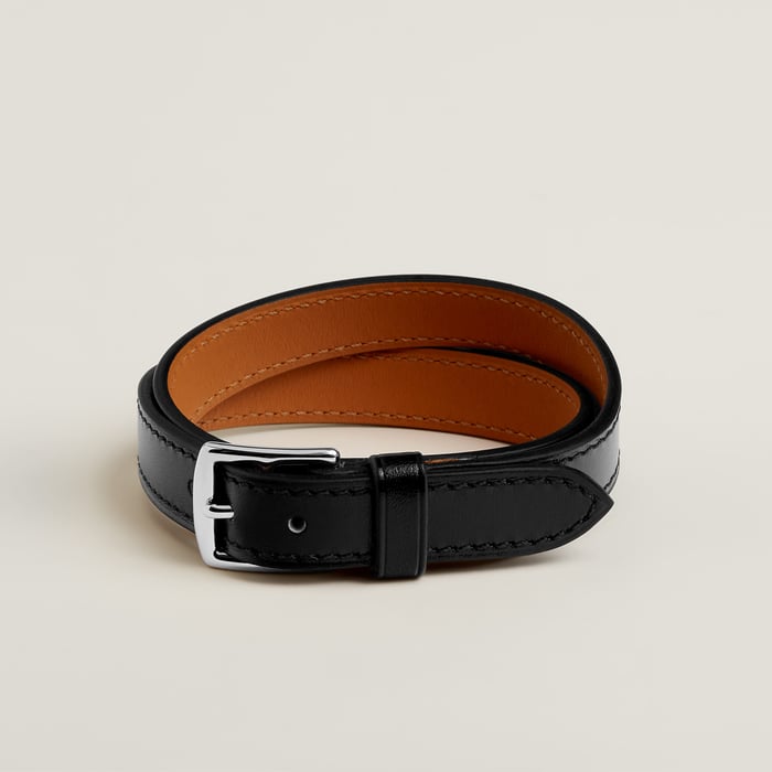 Noir Etriviere Double Tour Bracelet, Small Model