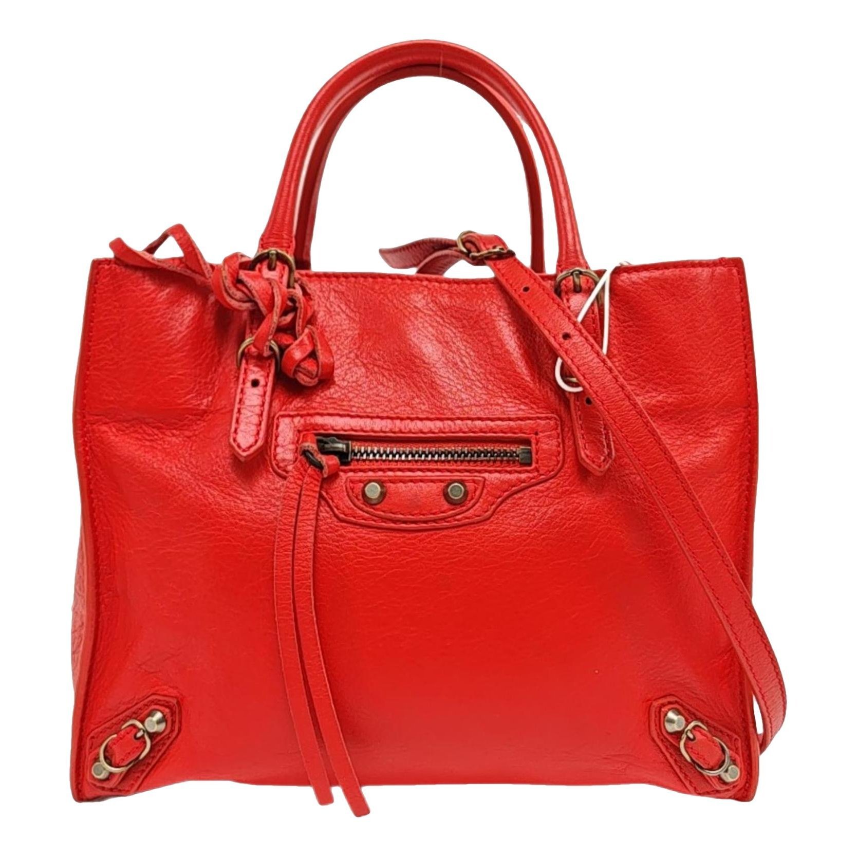 Balenciaga Papier leather crossbody bag