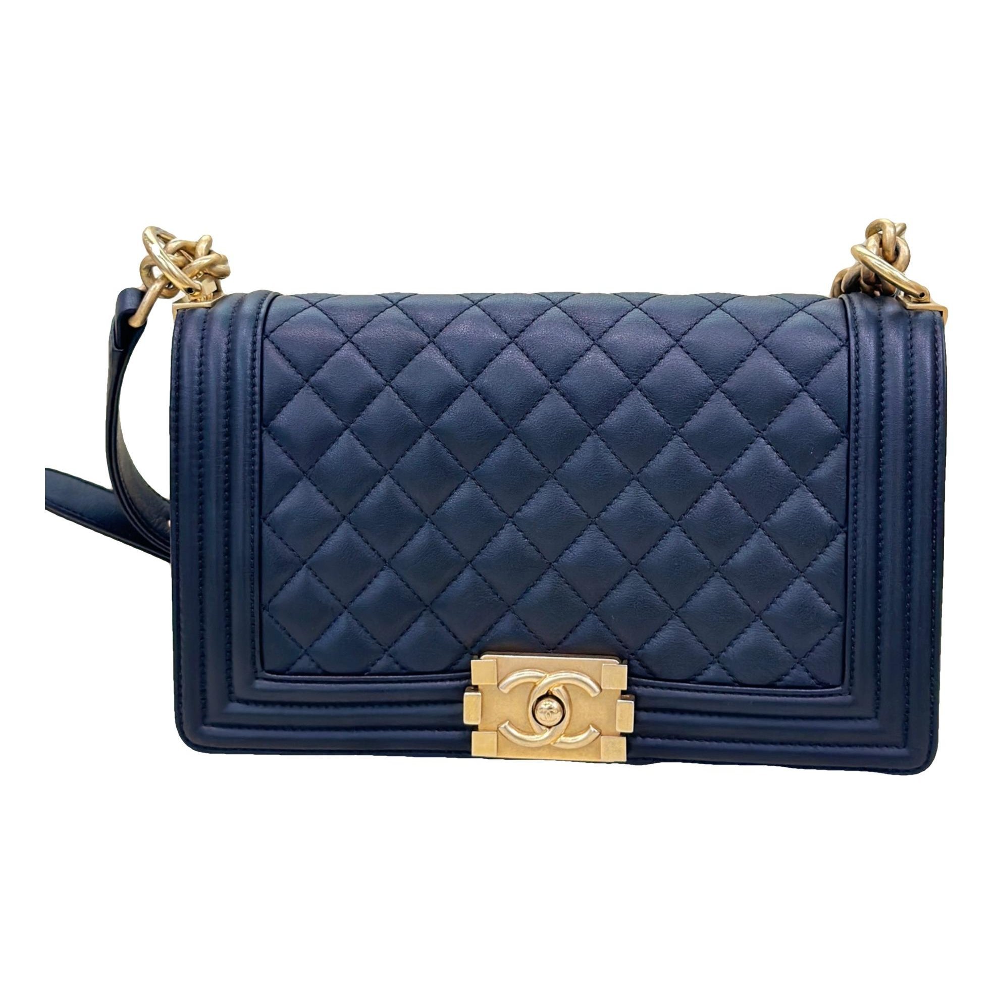 Boy leather crossbody bag