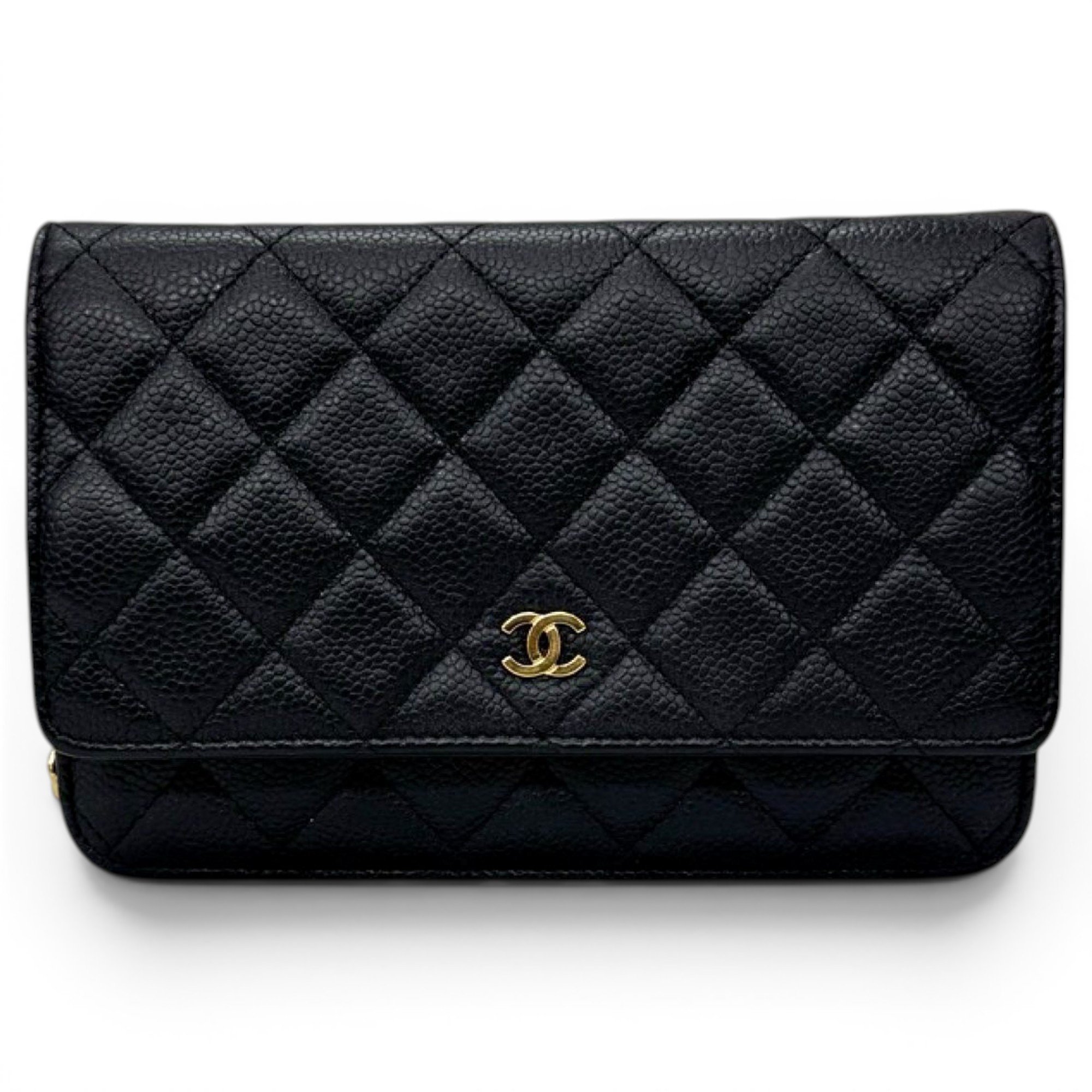 Wallet On Chain Timeless/Classique leather handbag