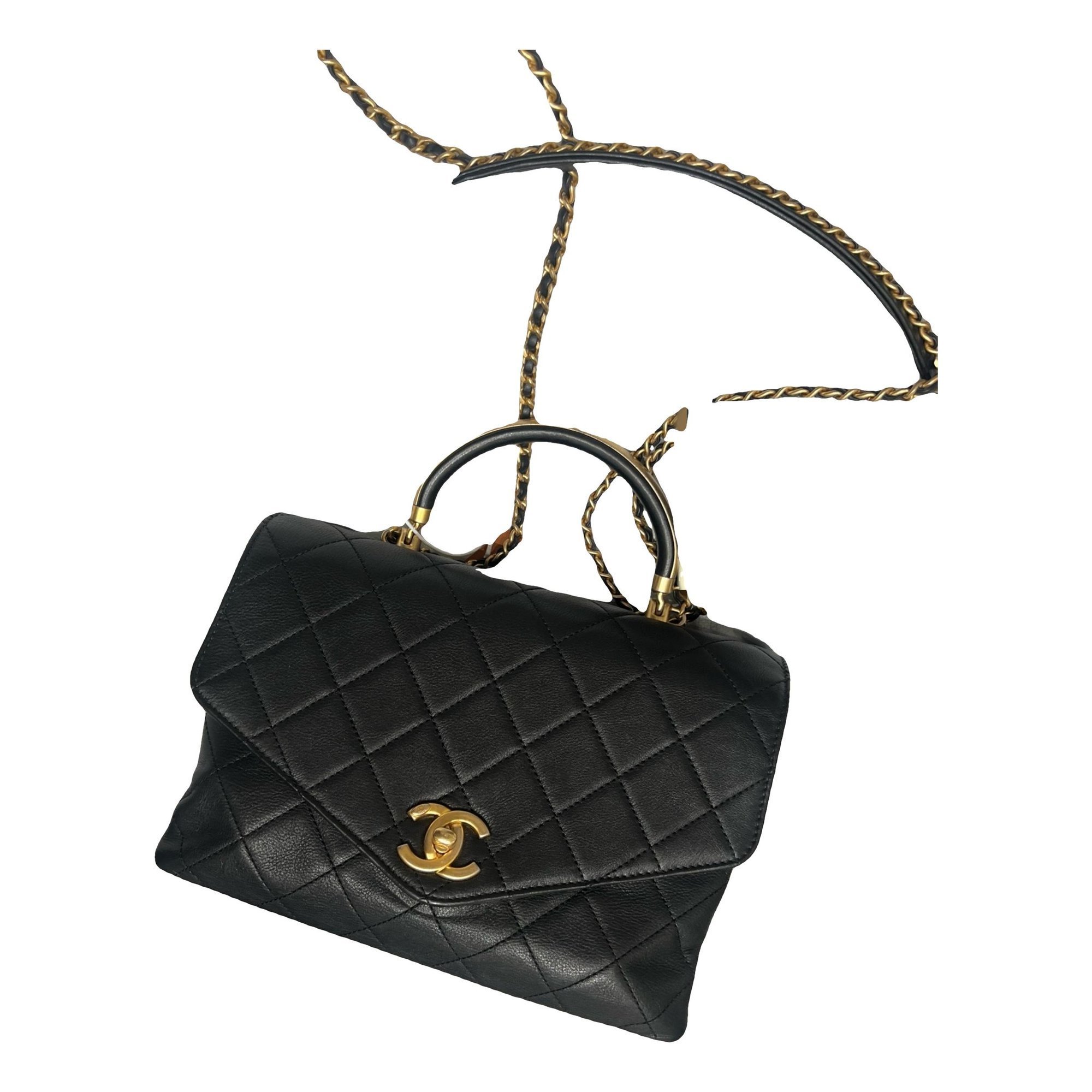 Timeless Classique Top Handle leather handbag