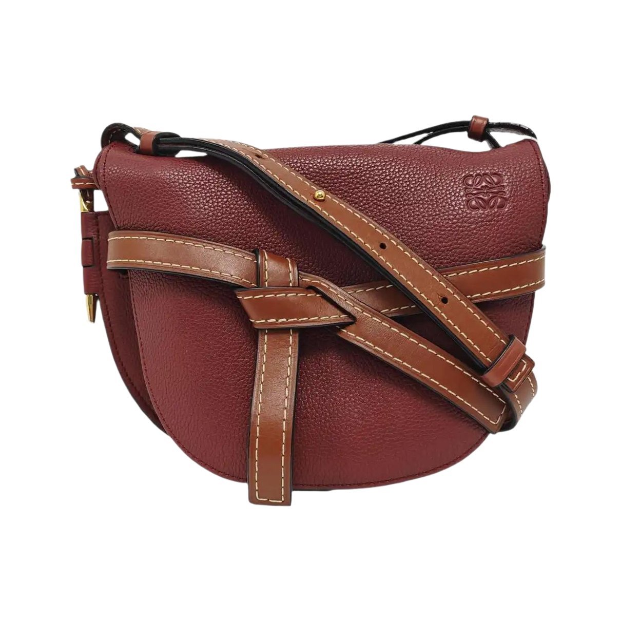 Gate leather handbag