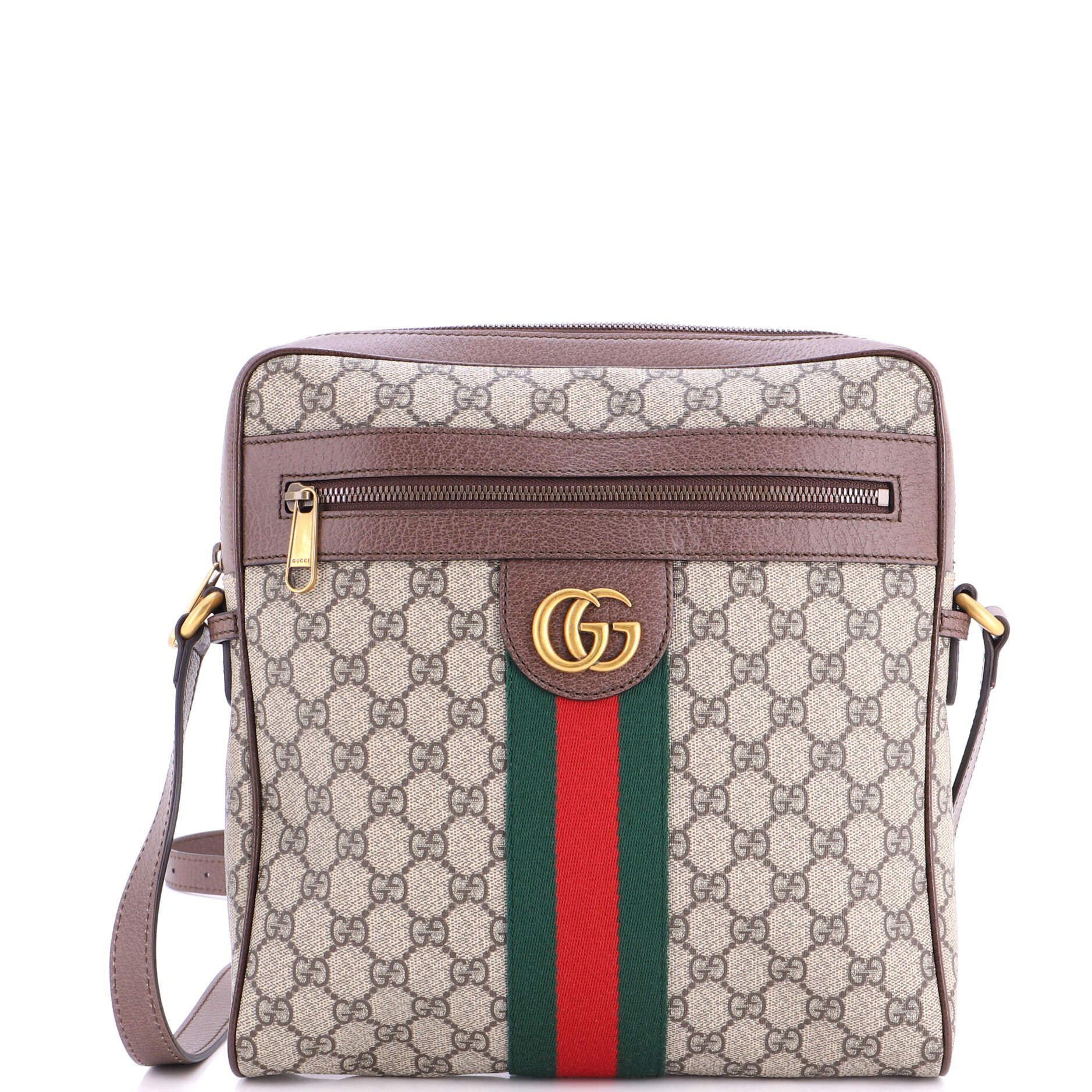 Leather crossbody bag