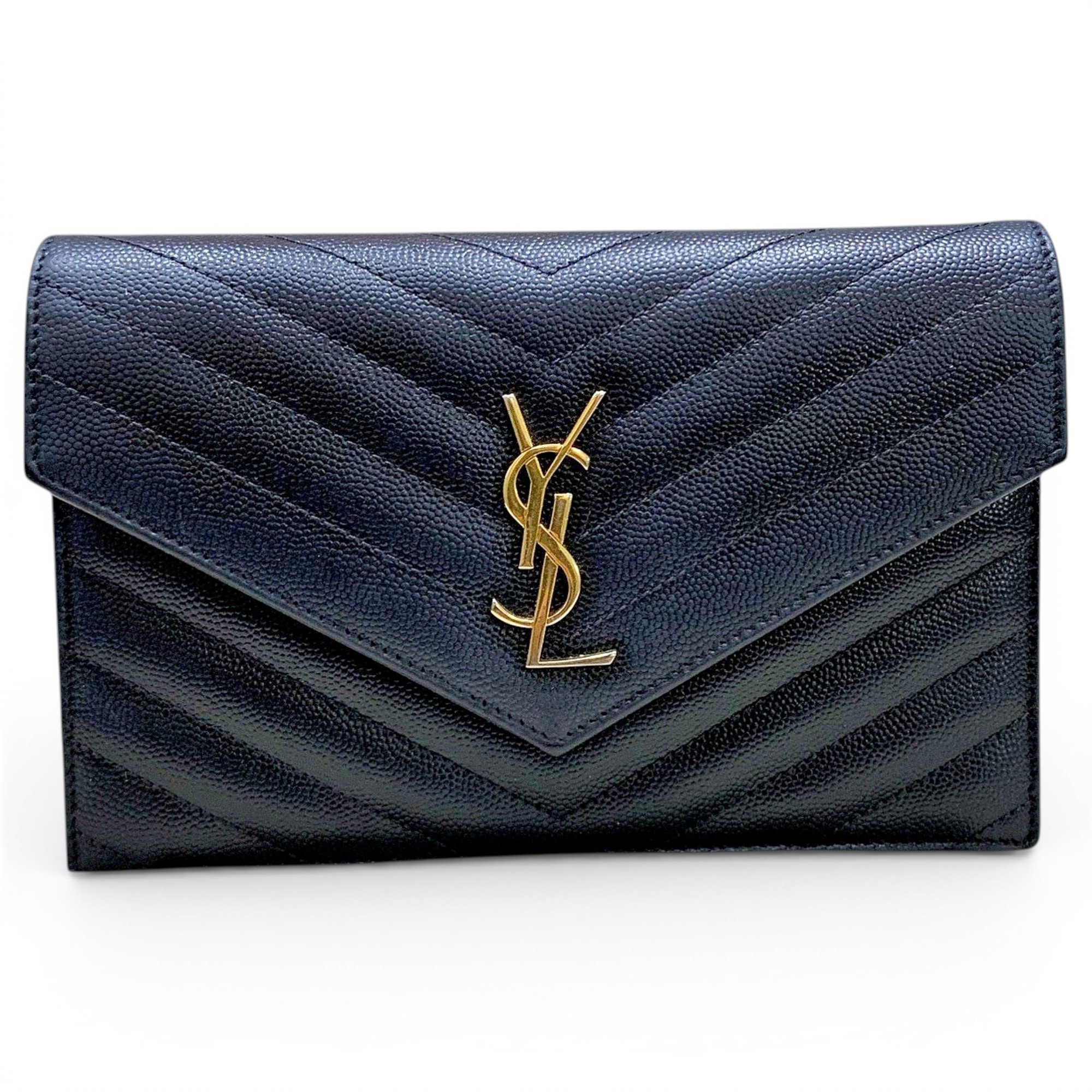 Portefeuille enveloppe leather crossbody bag
