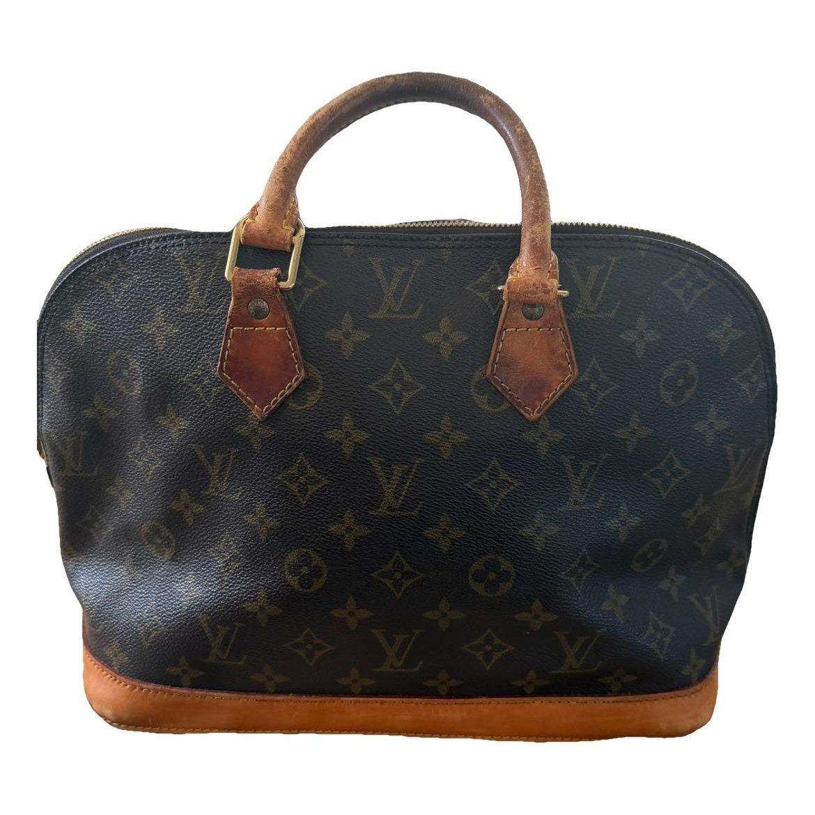 Alma leather handbag