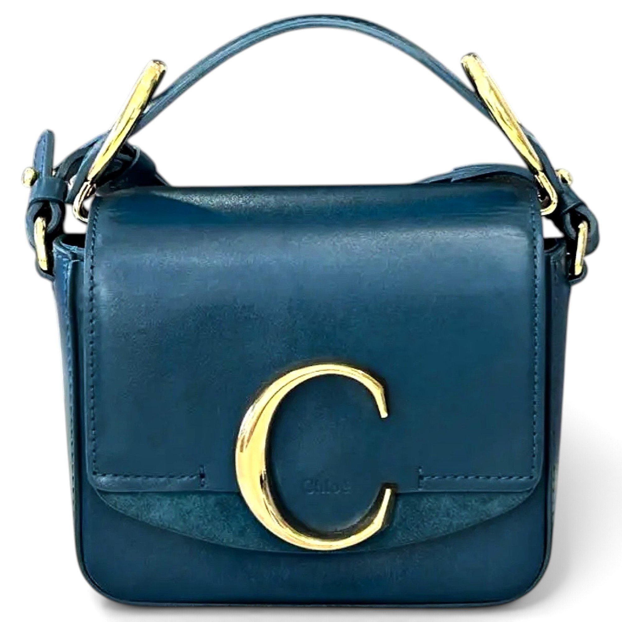 Chloe C leather crossbody bag