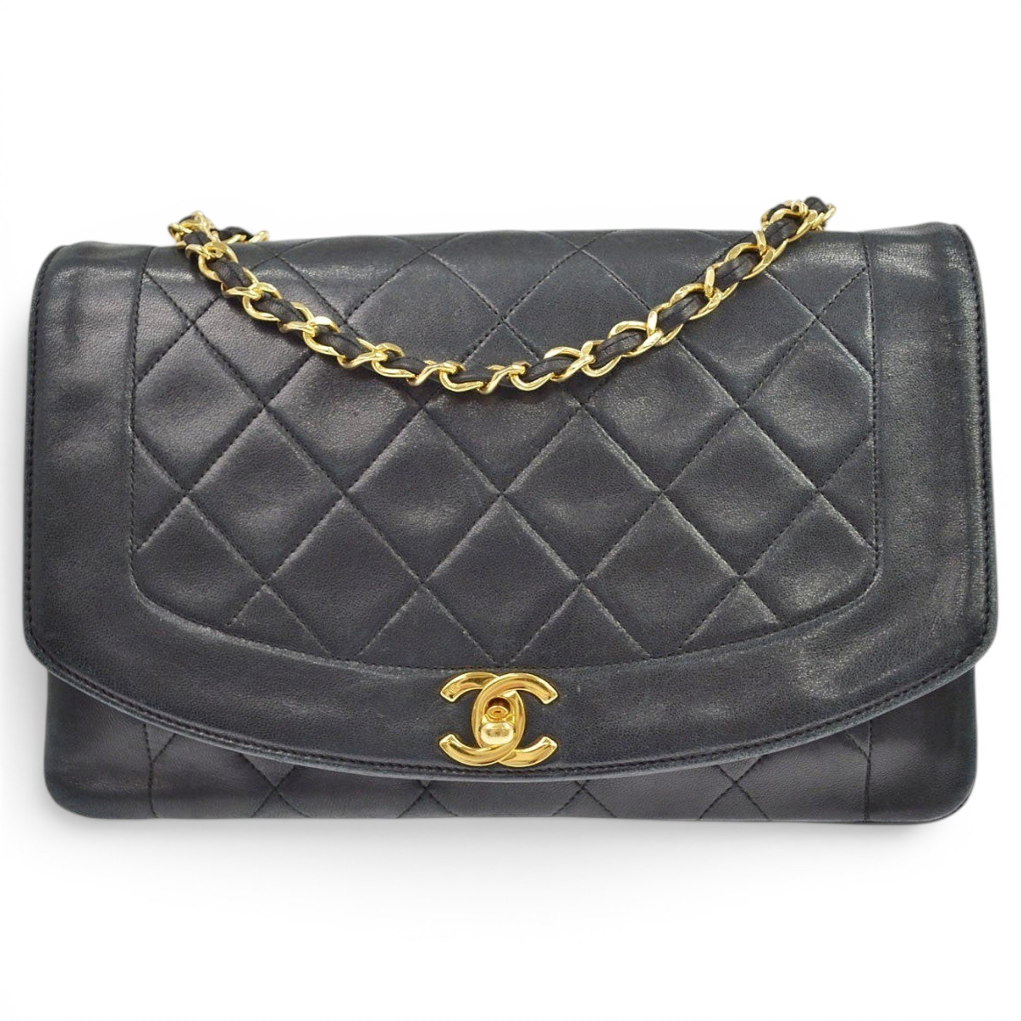 Diana leather handbag