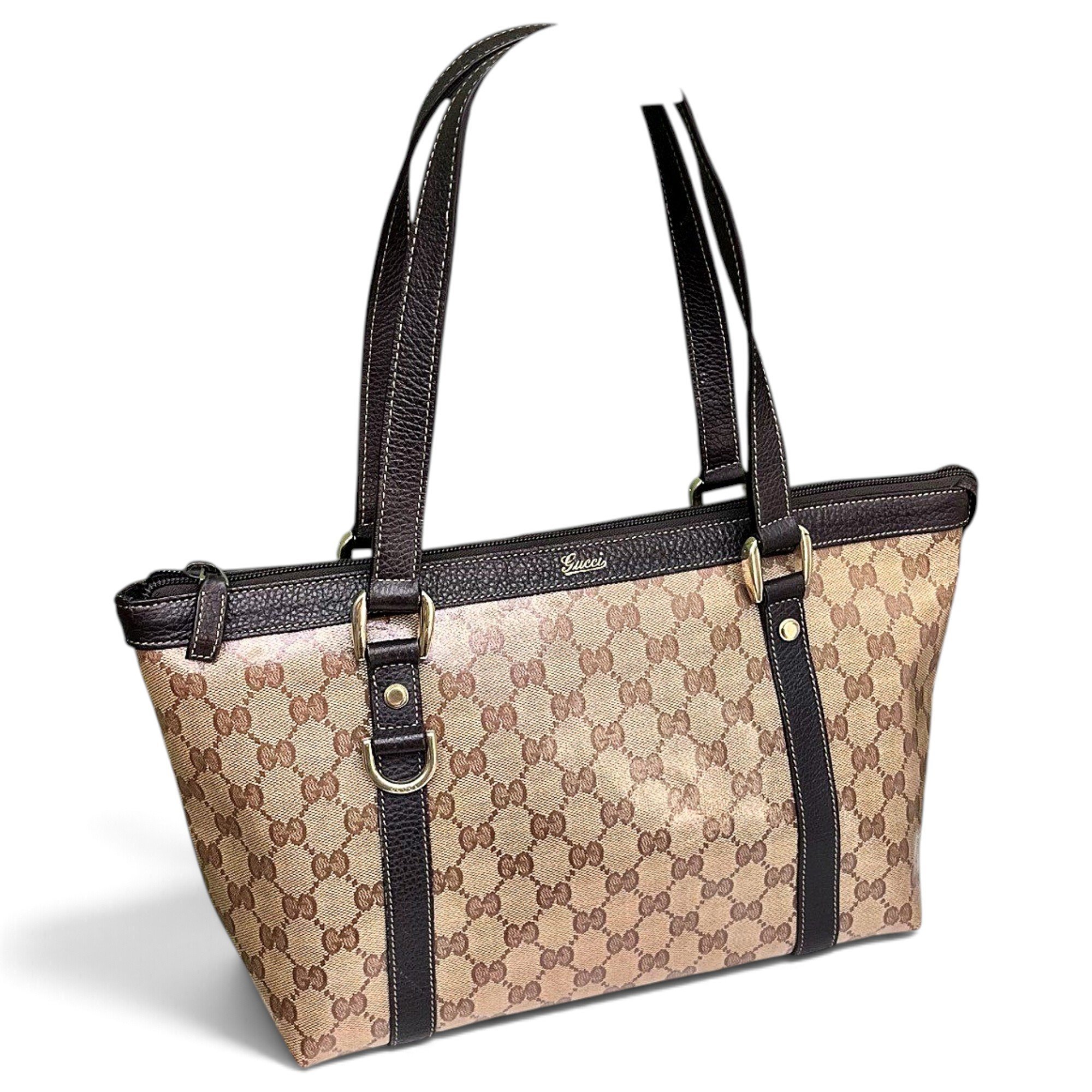 Abbey patent leather handbag