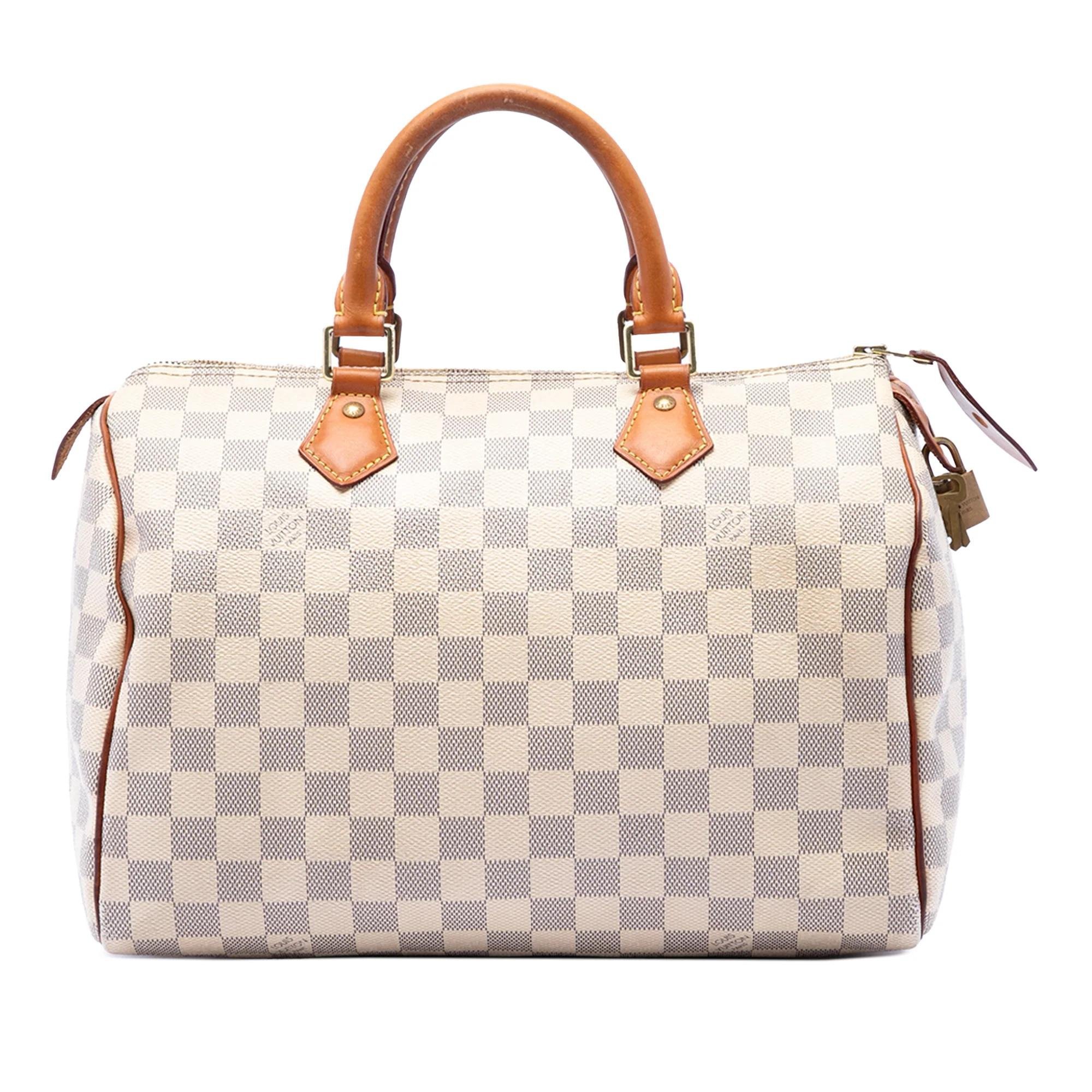 Speedy leather handbag