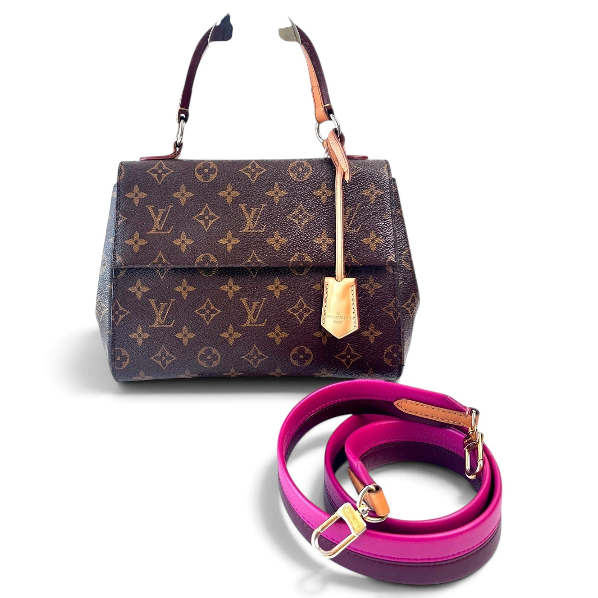 Cluny leather handbag