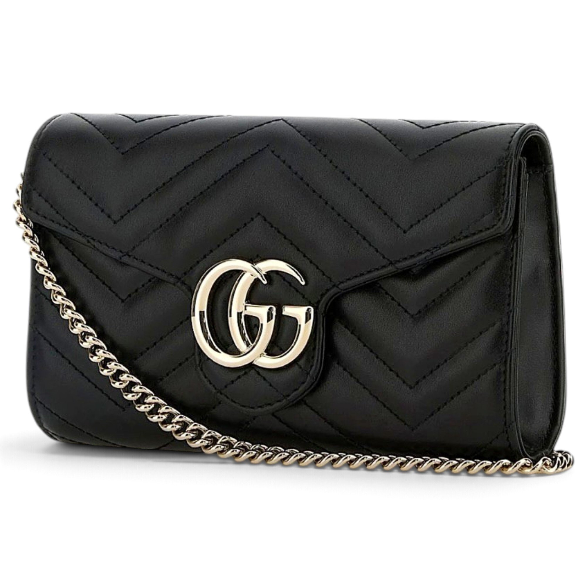 Marmont leather clutch bag