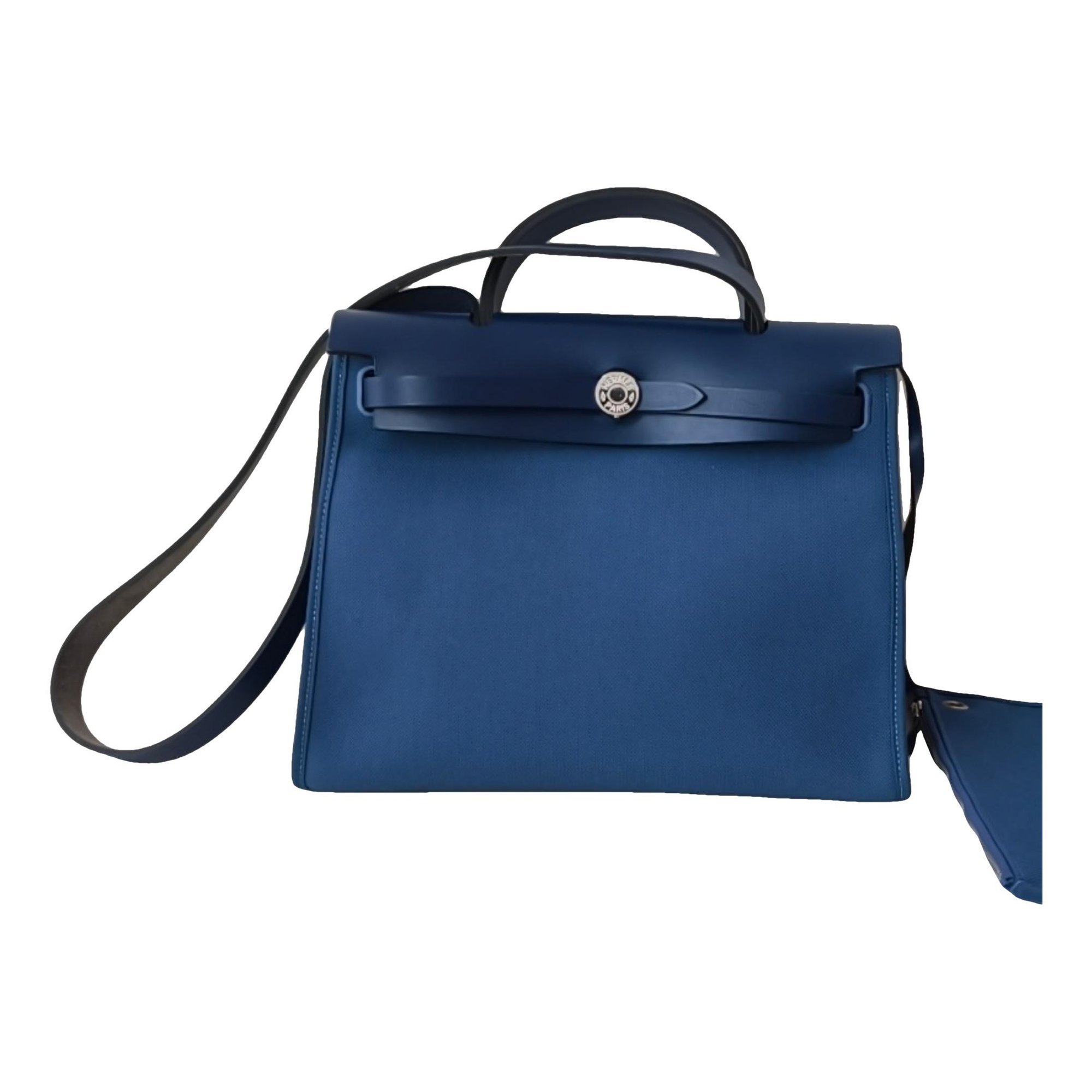 Hermes Herbag cloth handbag