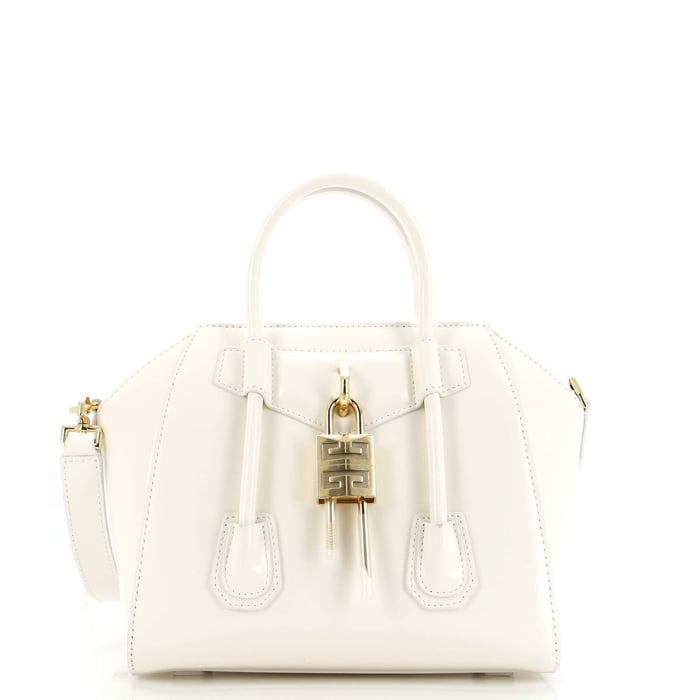 Givenchy Antigona Lock Bag Leather Mini