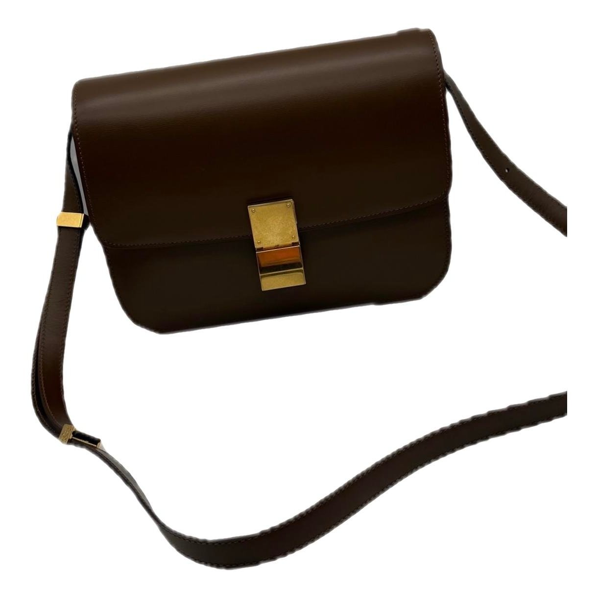 Classic leather handbag