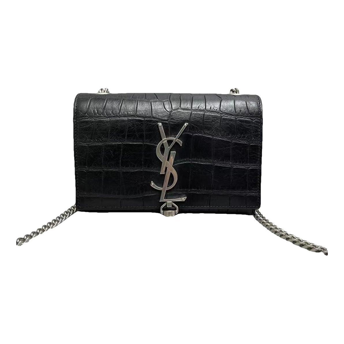 Pompom Kate leather crossbody bag