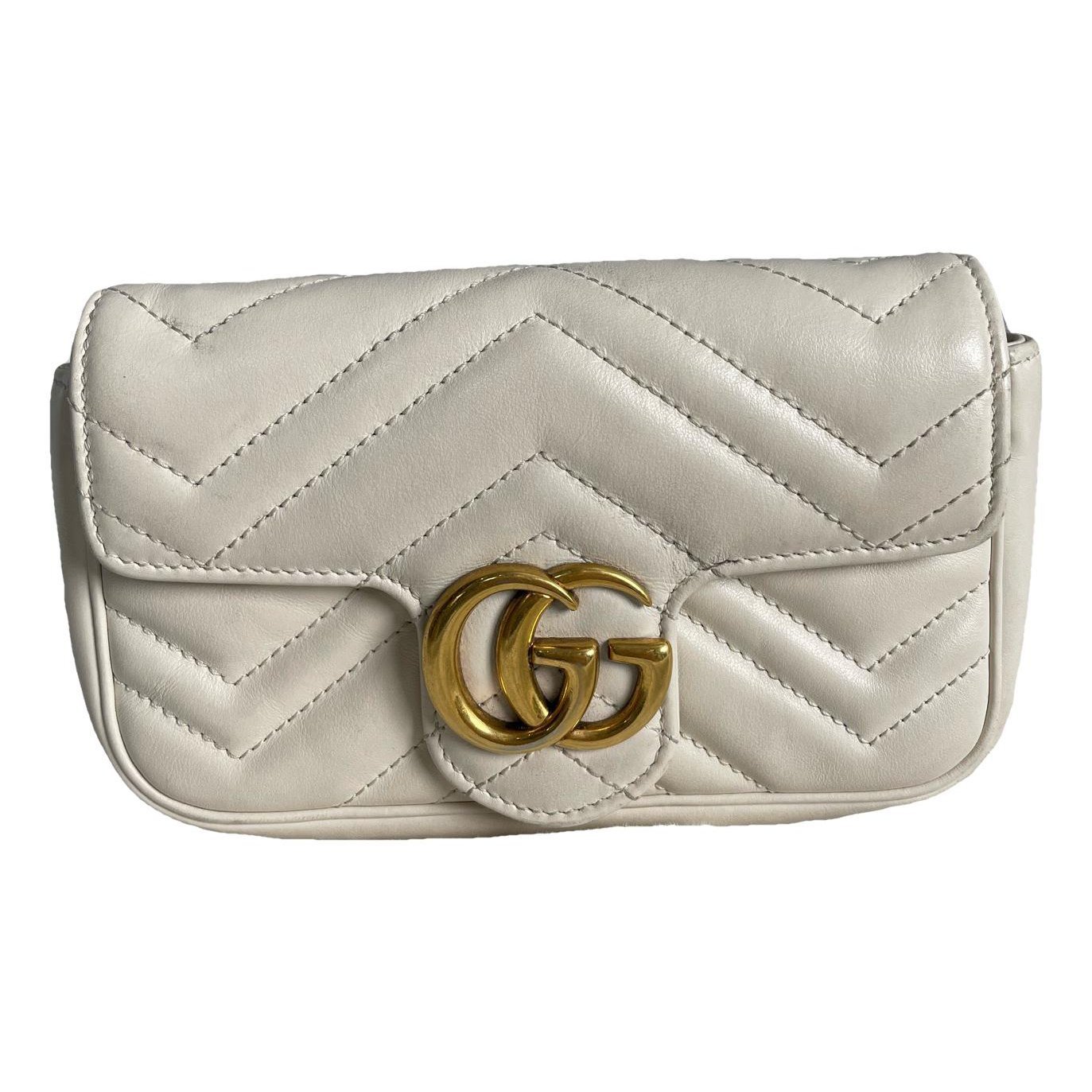 GG Marmont Flap leather crossbody bag