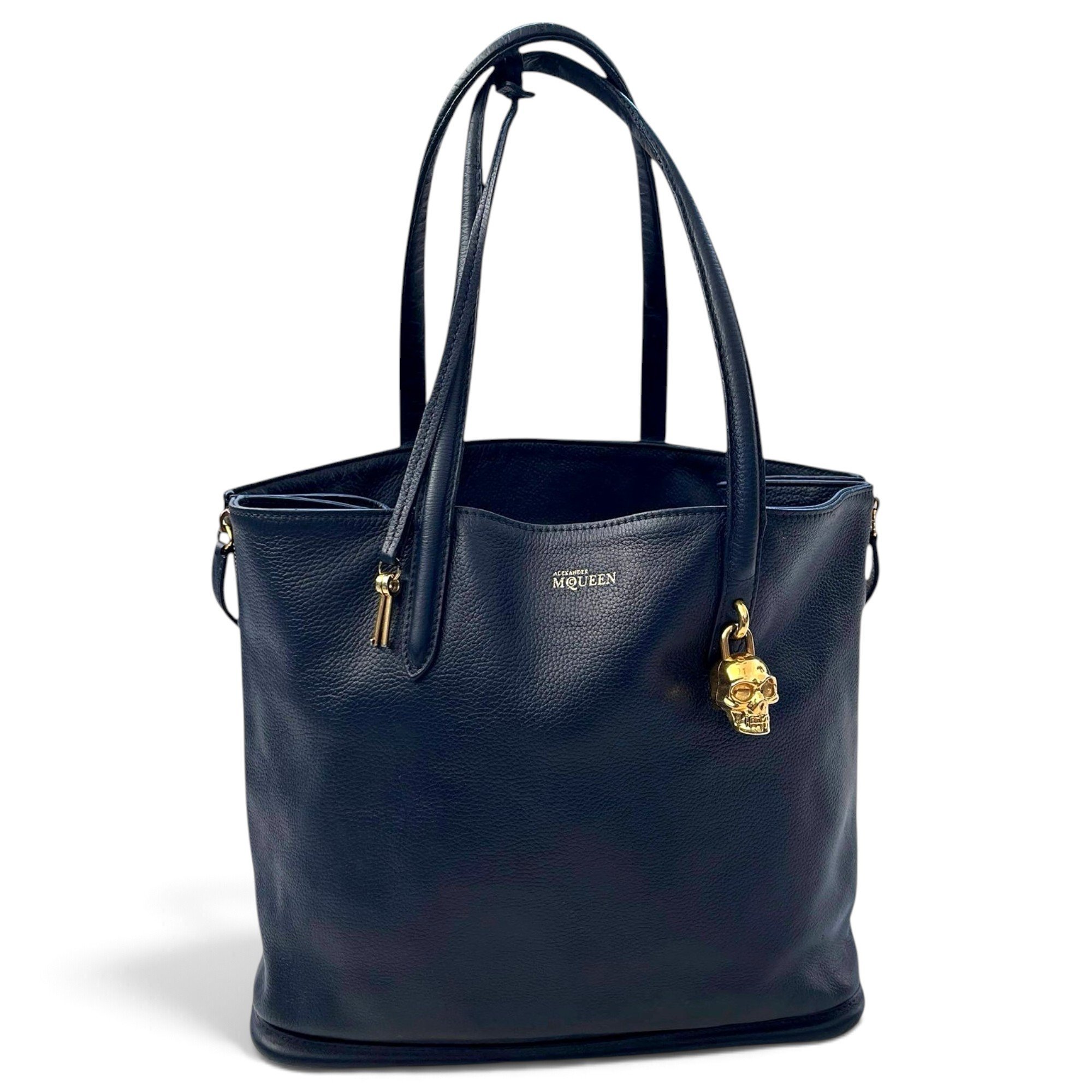 Leather tote