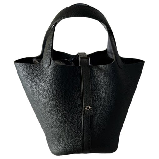 Picotin leather handbag