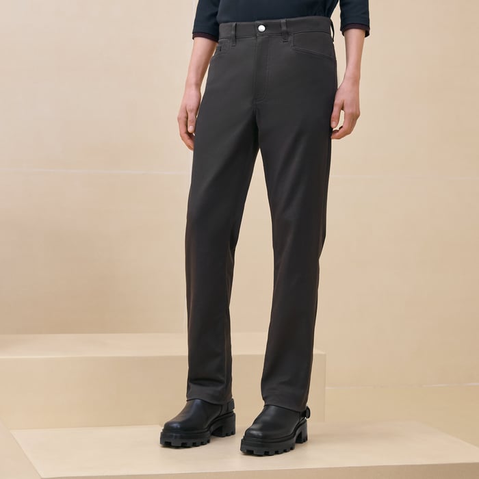 Anthracite Vaqueros Con Bolsillos Sombreados