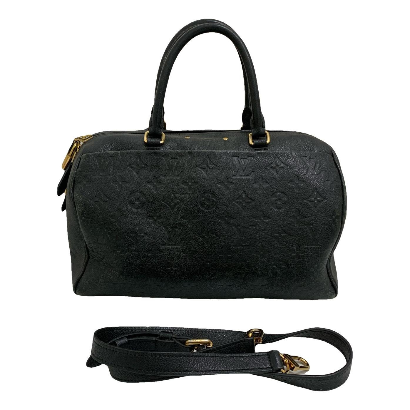Speedy leather handbag