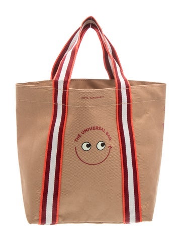 Anya Hindmarch Canvas Top Handle Bag