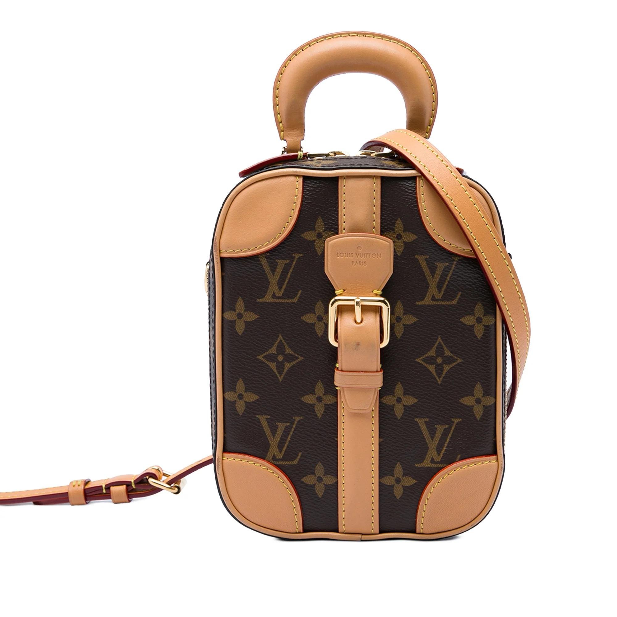 Valisette leather handbag