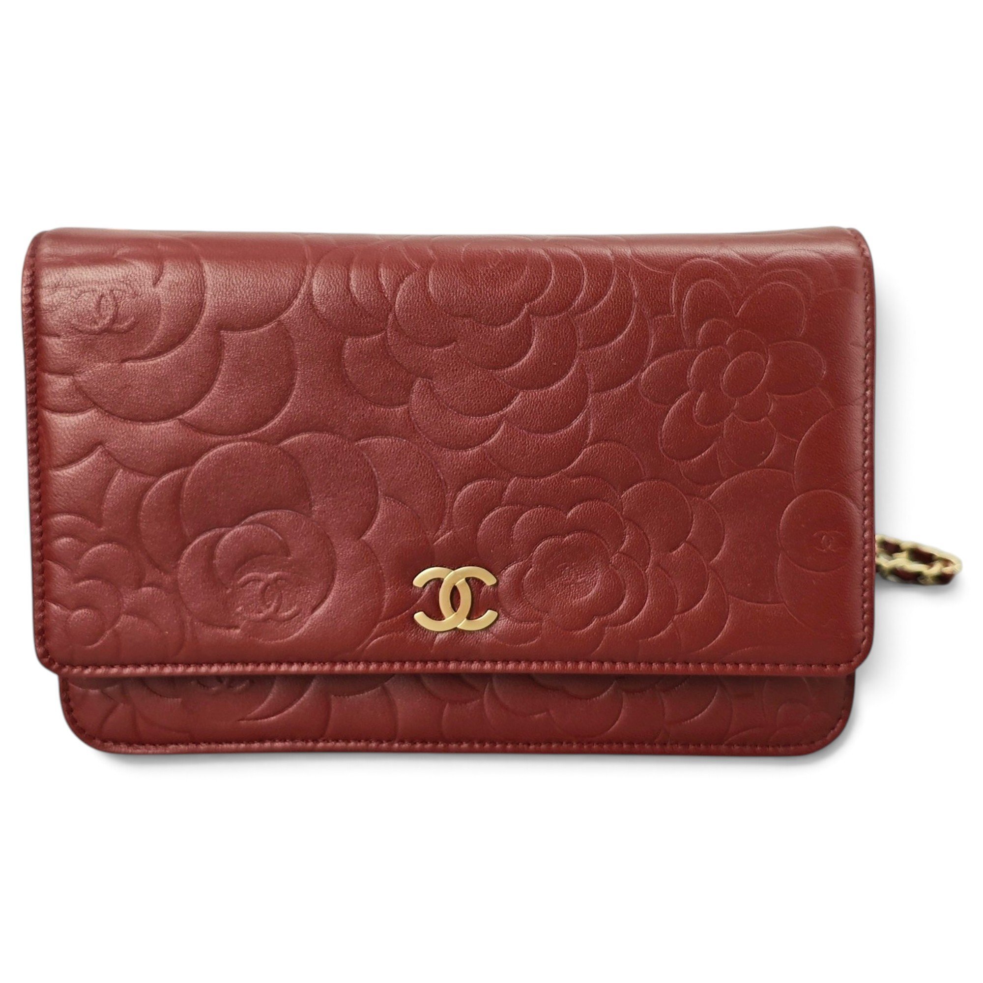 Wallet On Chain Timeless/Classique leather crossbody bag