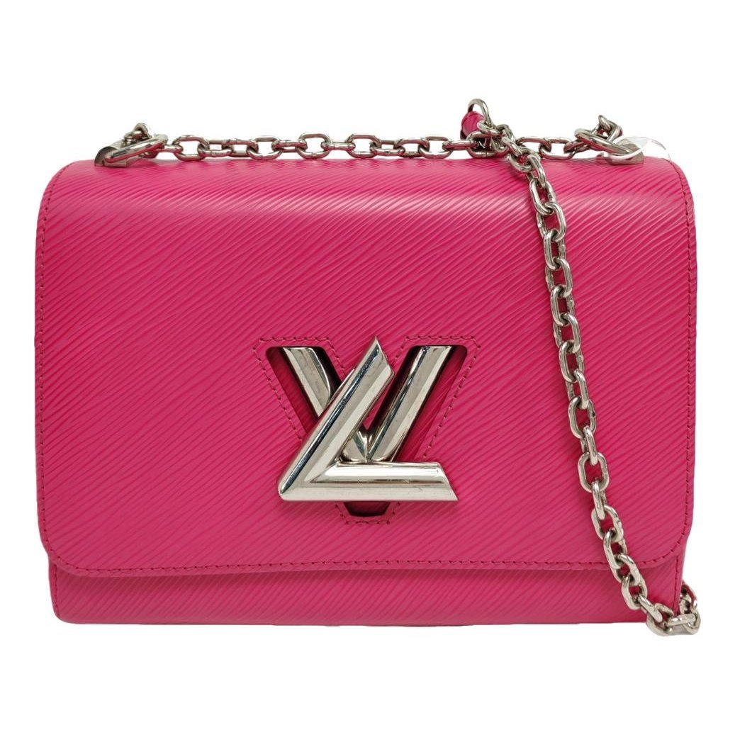 Twist leather crossbody bag