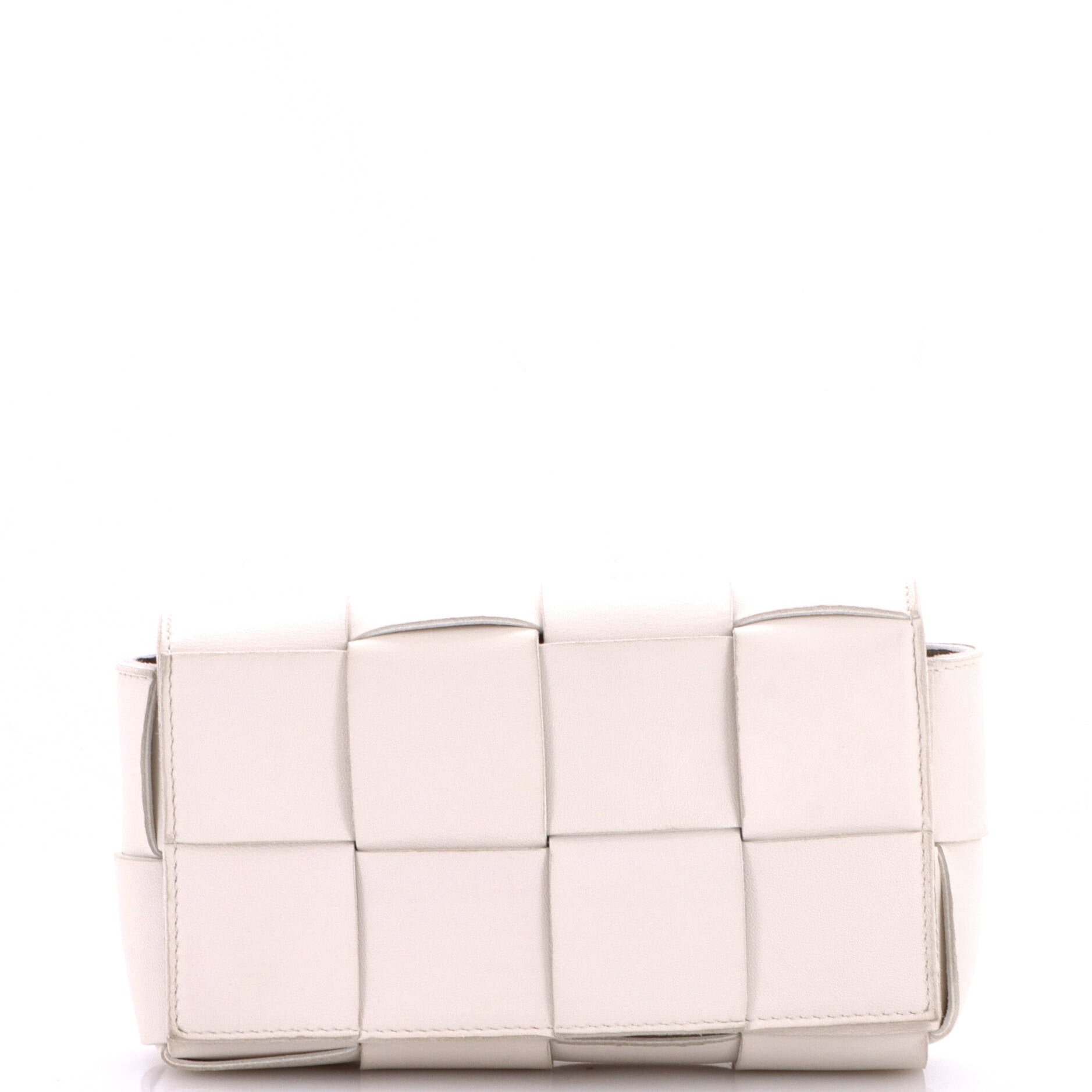 Cassette Belt Bag Maxi Intrecciato Leather