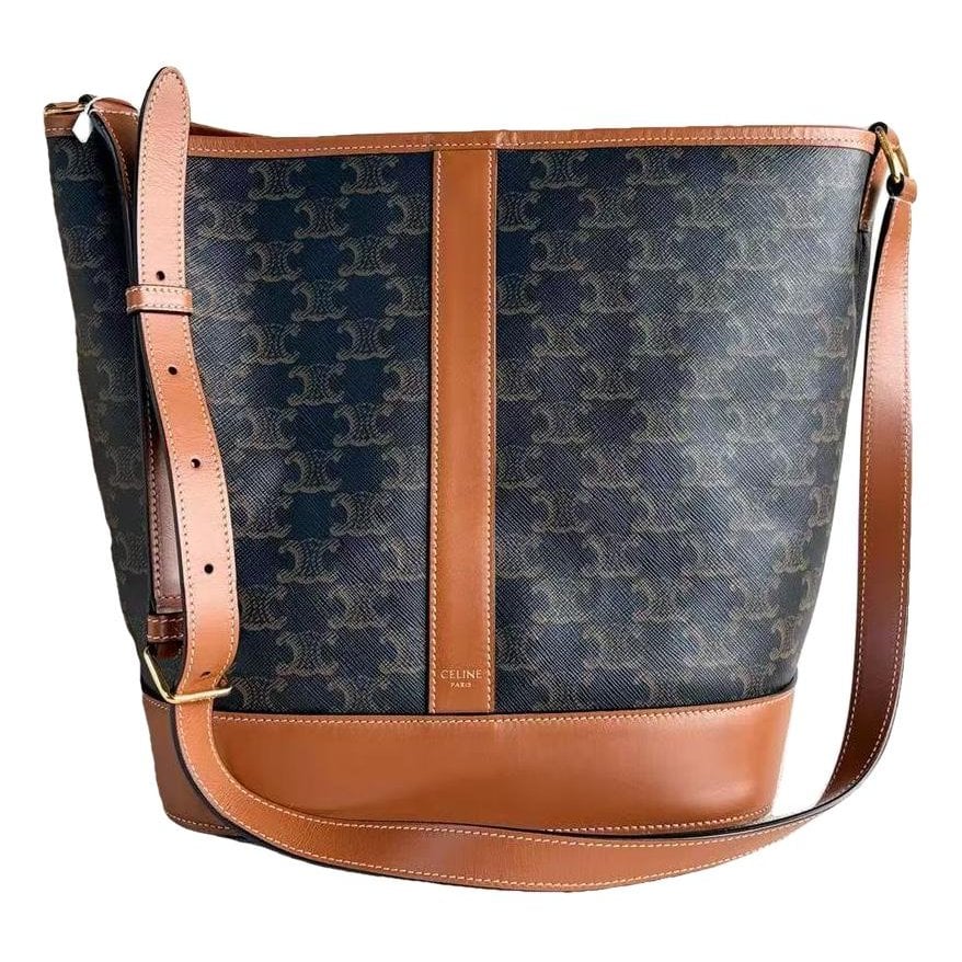 SAC SEAU leather handbag