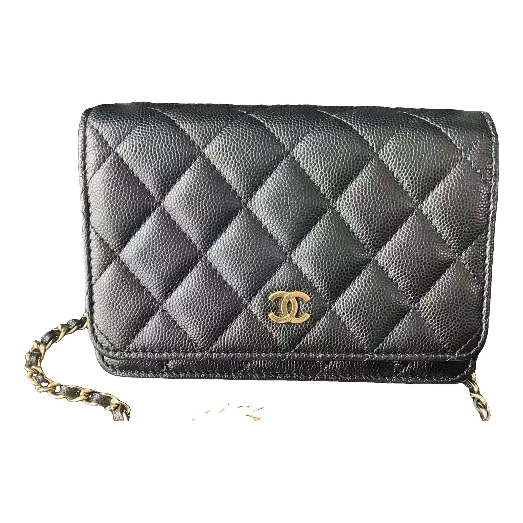 Wallet On Chain Timeless/Classique leather crossbody bag