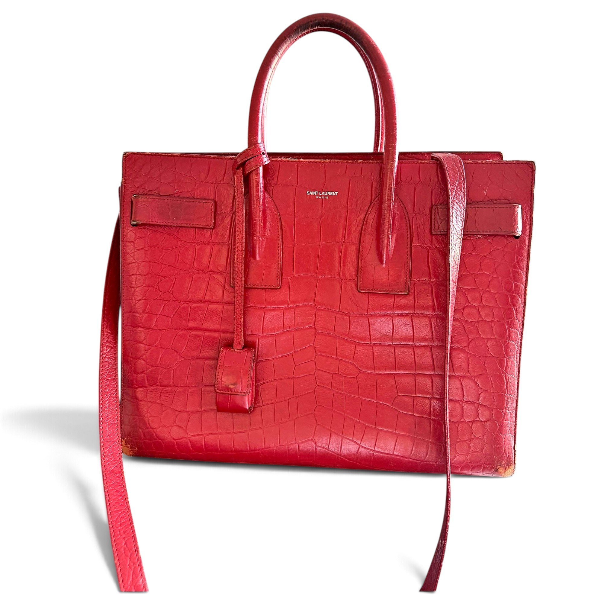 Sac de Jour leather tote