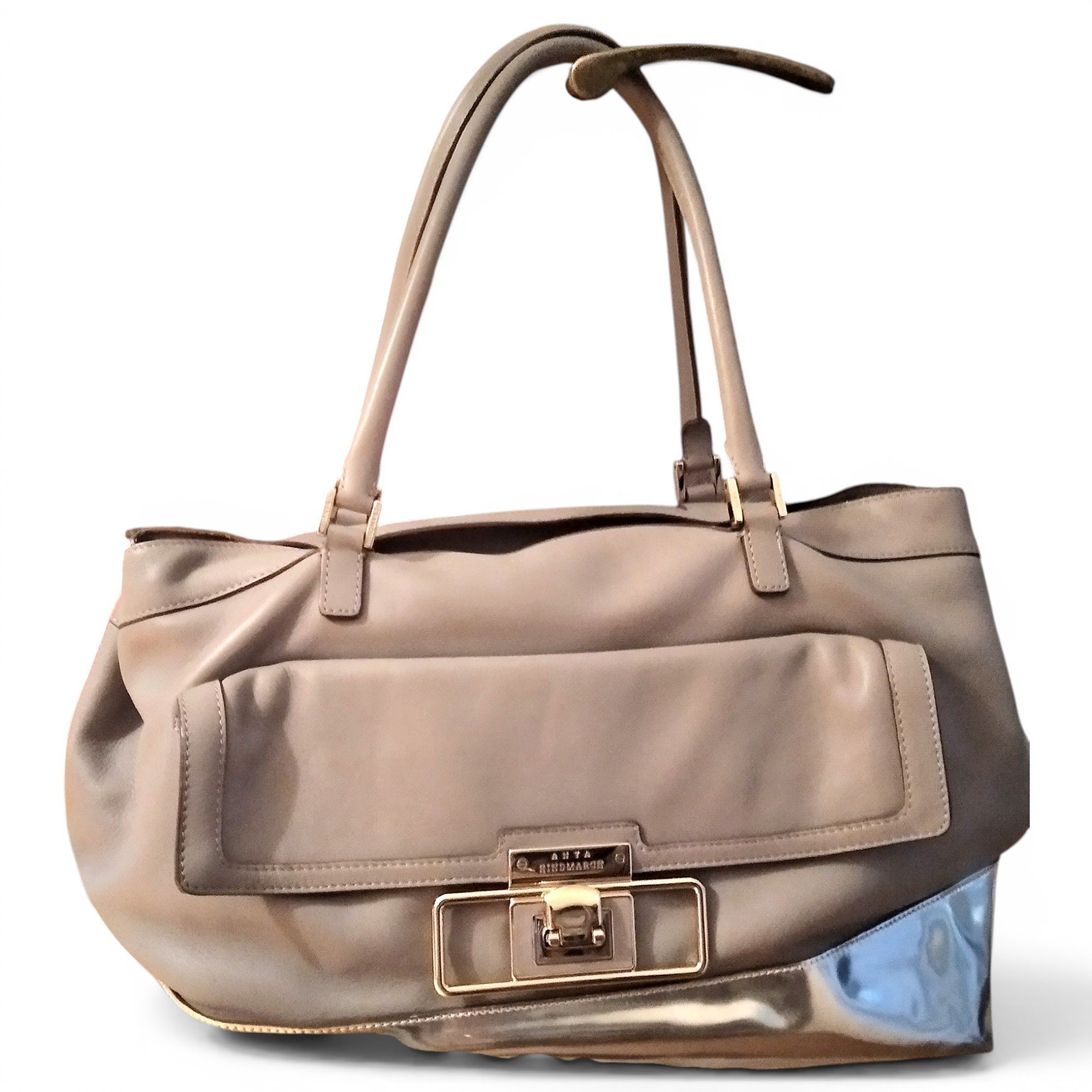 Leather handbag