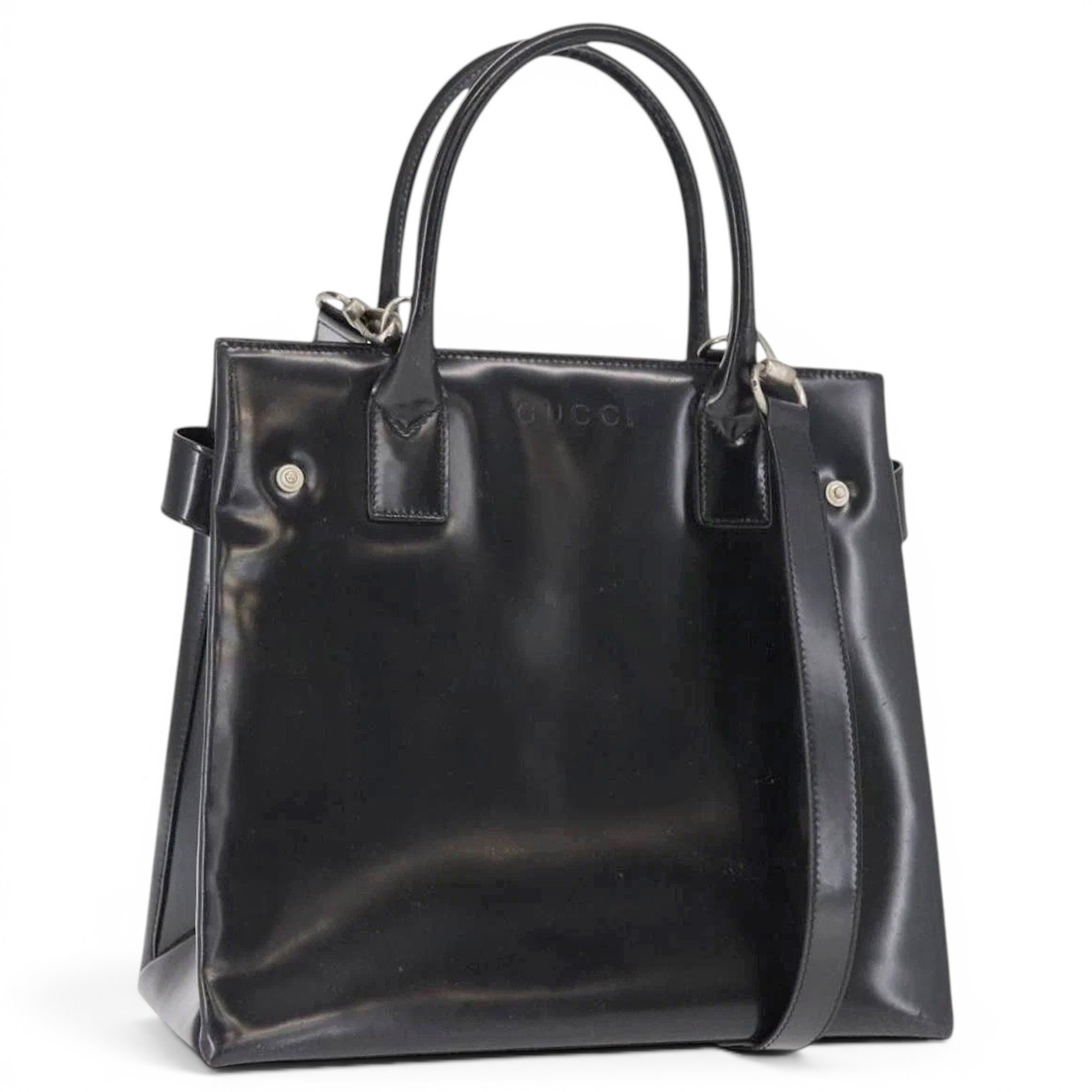 Leather handbag