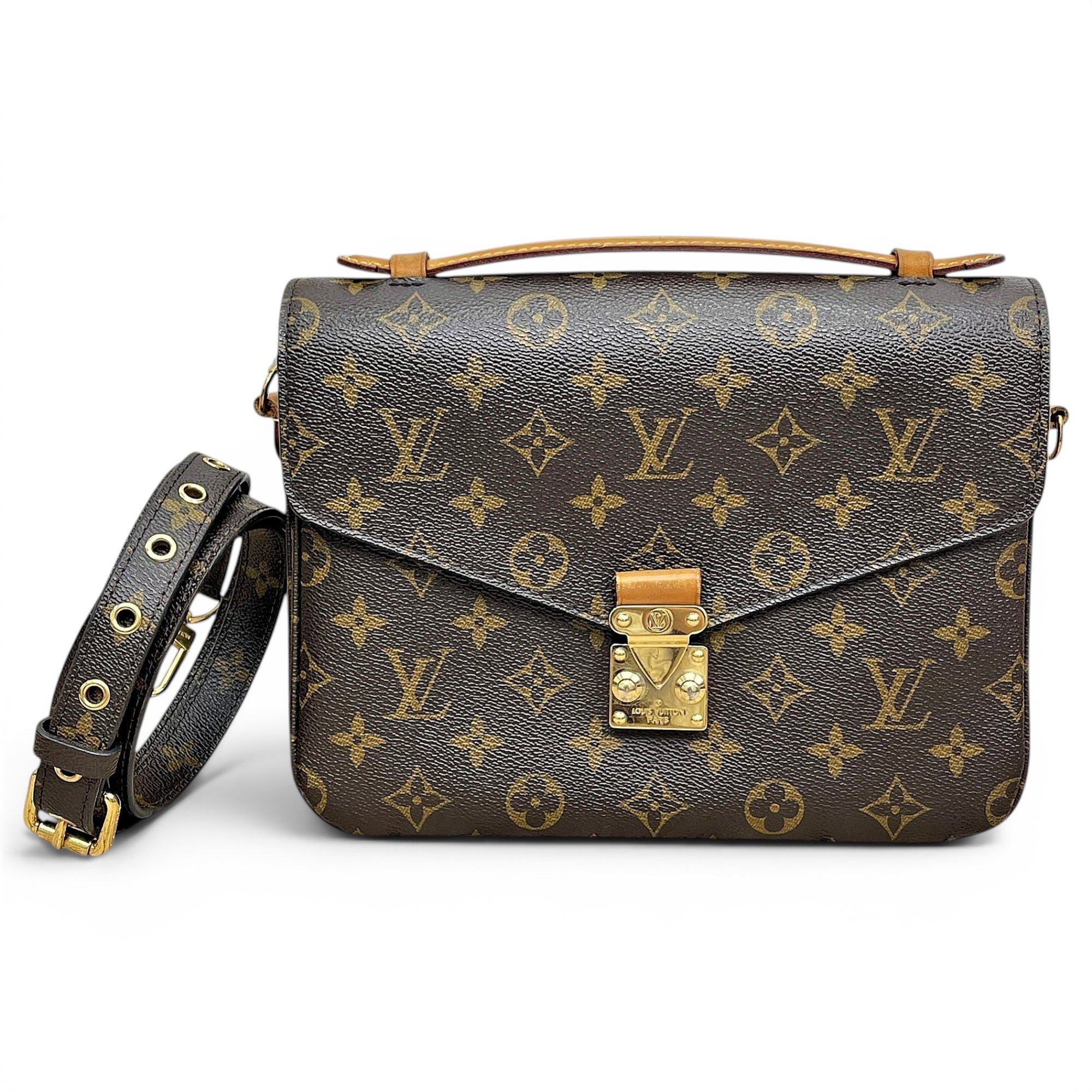 Metis leather handbag