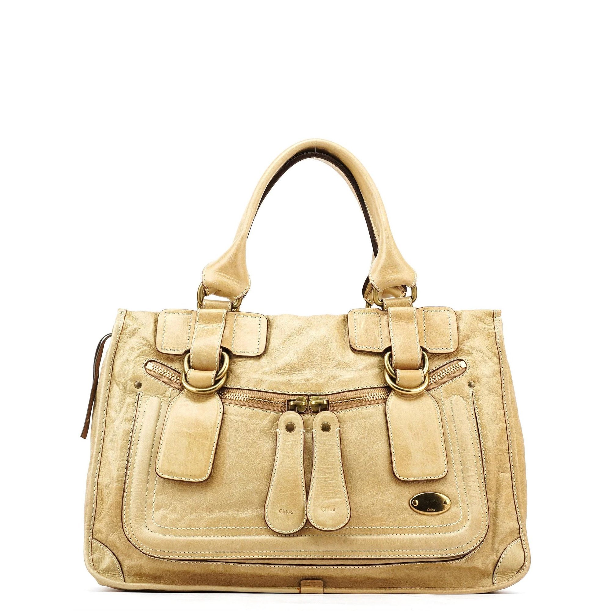 Bay leather tote