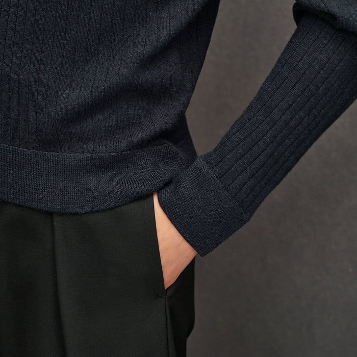 Marine "Detail Etriviere Alpaga" Crewneck Sweater