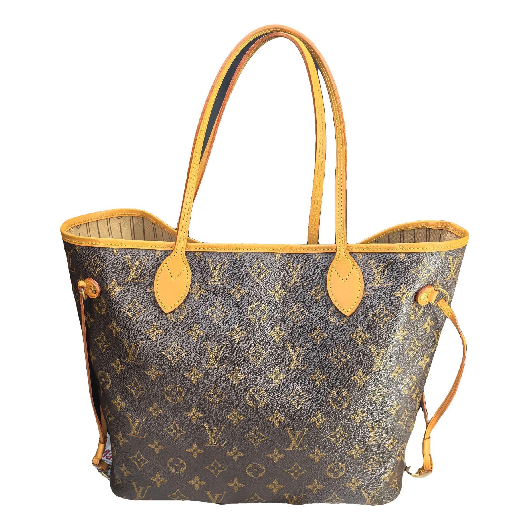 Neverfull leather handbag