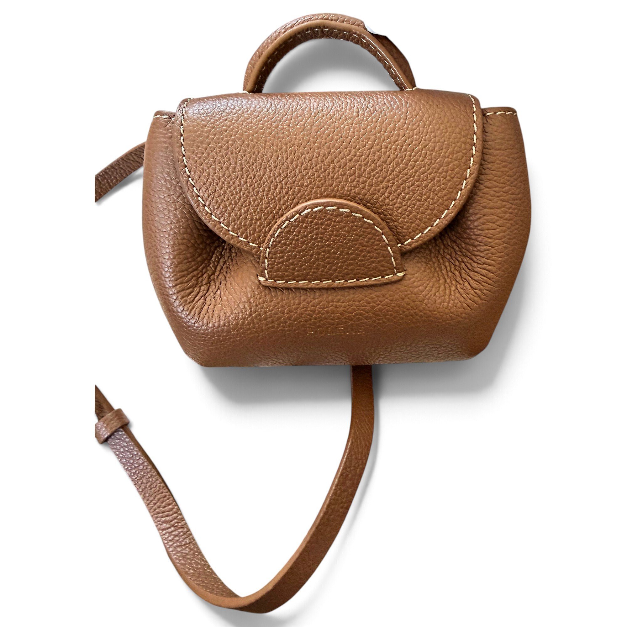 Numéro un nano leather bag