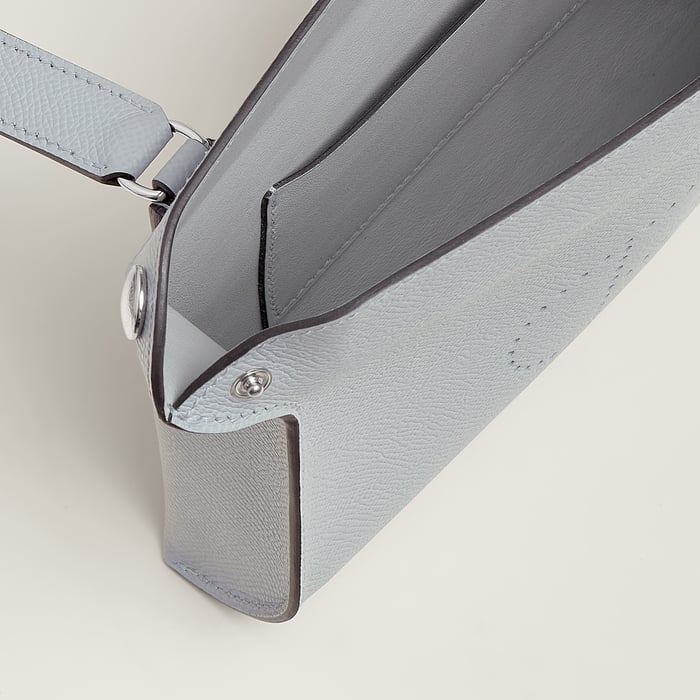 Bleu Glacier Hermès Videpoches Bag