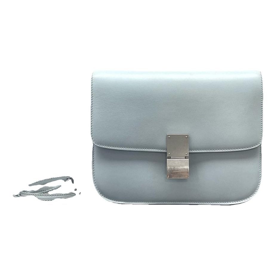 Classic leather crossbody bag