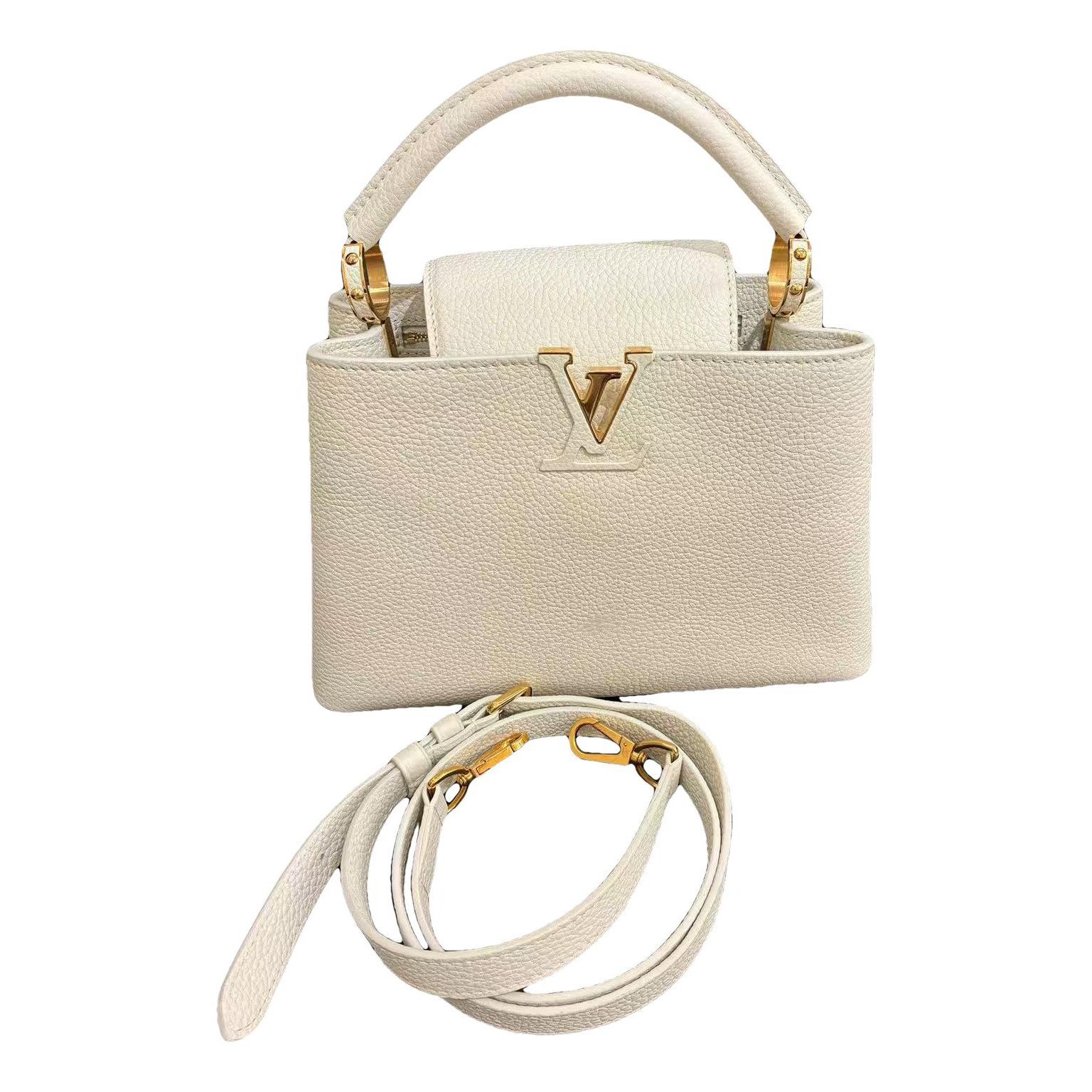 Capucines leather handbag